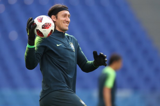 Terceiro arqueiro, Cássio ainda não estreou na Copa do Mundo da Rússia