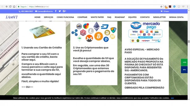 Site da companhia rene poucas informaes para pblico leigo