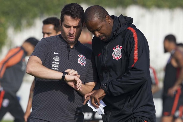 Osmar Loss no treino desta segunda