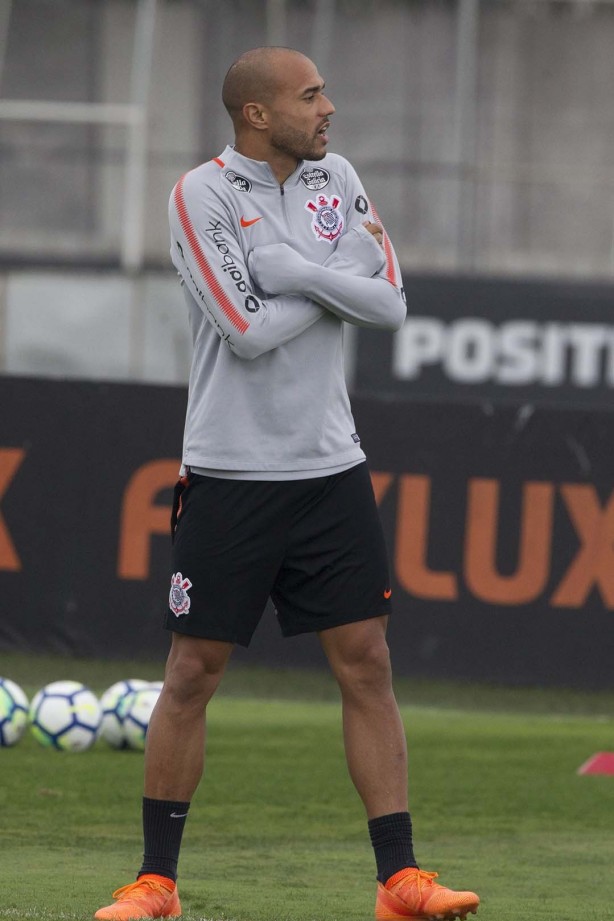 Roger na preparação do Corinthians