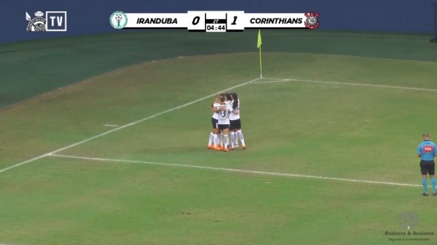 Jogo teve transmissão ao vivo da plataforma Corinthians TV