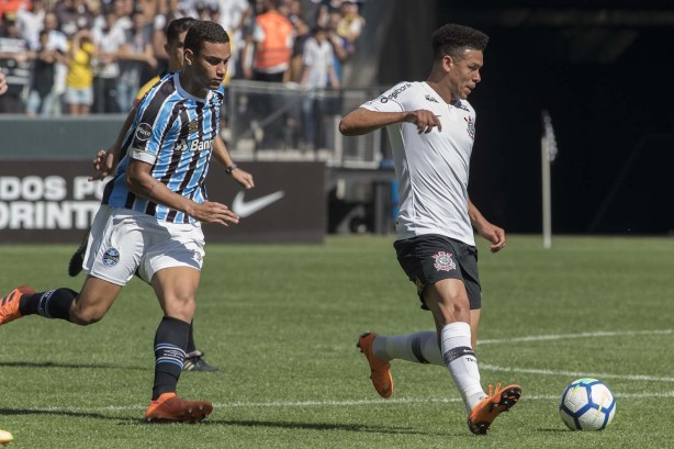 Marquinhos Gabriel também foi opção para o segundo tempo contra Grêmio, na Arena Corinthians