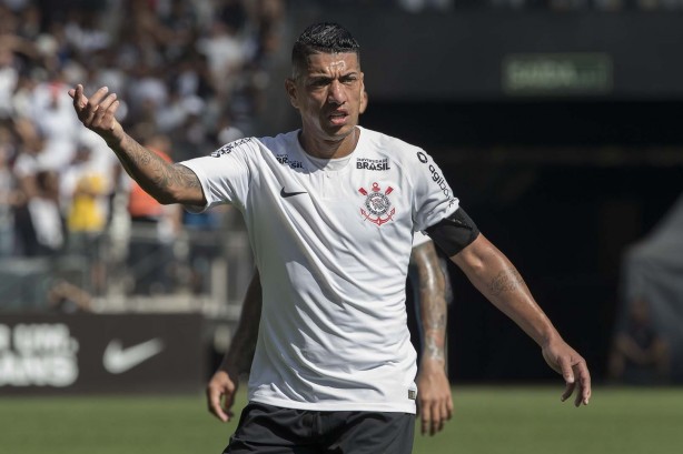 Ralf entrou no segundo tempo do jogo amistoso contra o Grêmio, na Arena Corinthians