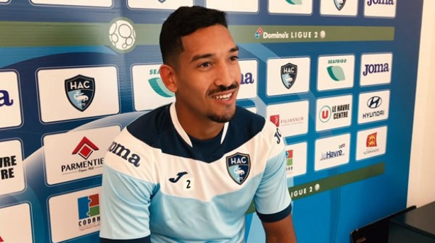 Léo Príncipe já foi devidamente apresentado pelo Le Havre, da segundona da França