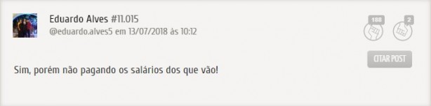 Em enquete, torcedores do Corinthians se posicionam sobre possvel troca com Fluminense