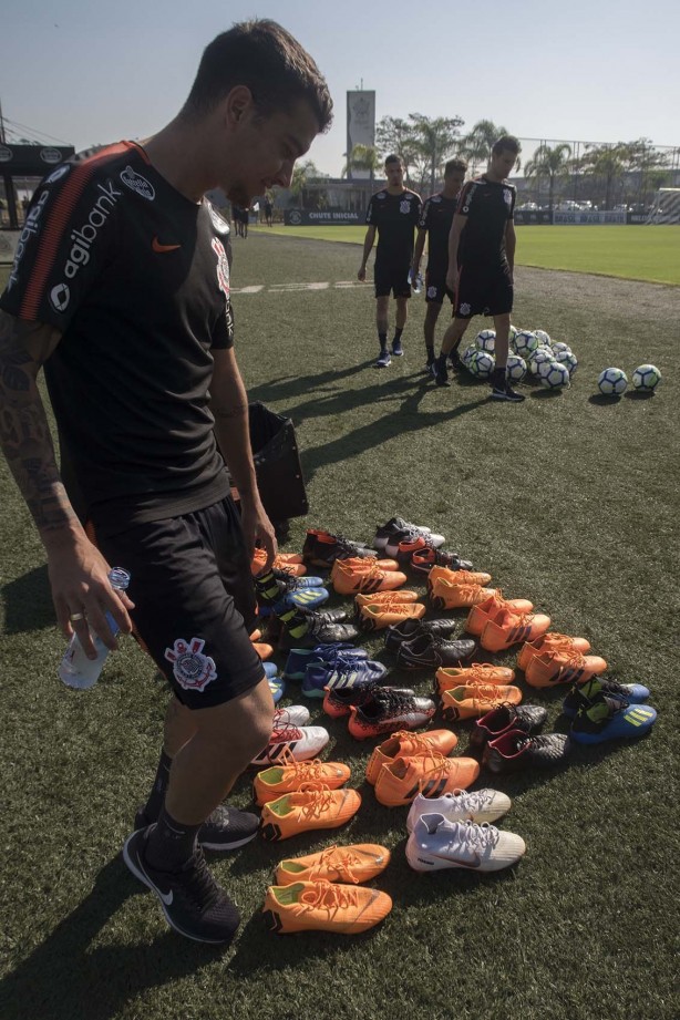 Treino no CT deste sábado