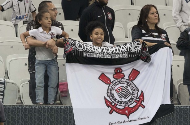 Pouco mais de 20 mil torcedores compareceram à Arena Corinthians para duelo contra o Botafogo