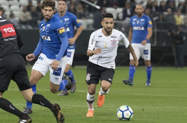 Clayson voltou a jogar após lesão; Jogador foi titular contra o Cruzeiro, na Arena Corinthians