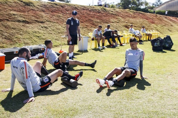 Jogadores treinaram na manhã deste sábado no CT do Brasiliense