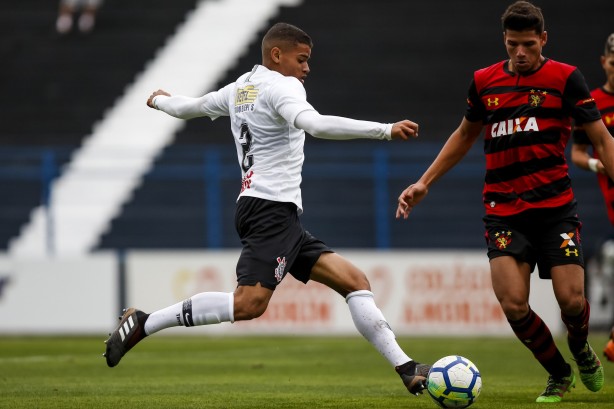 Jordan atuando contra o Sport, pelo Brasileirão sub-20
