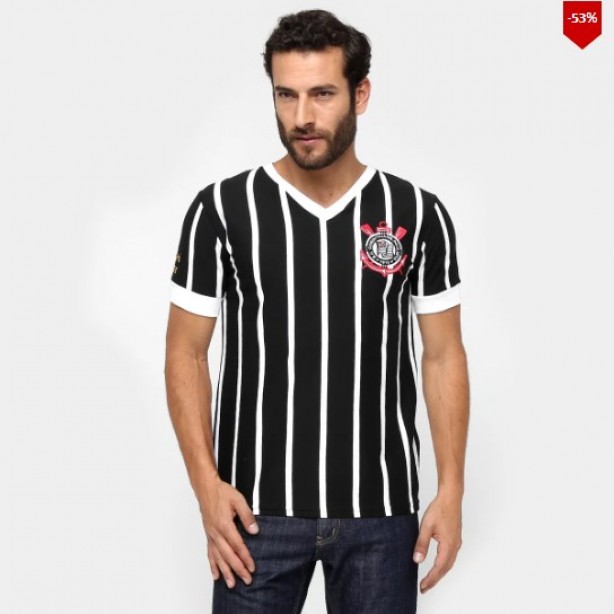 Camiseta Corinthians Rplica 1983 Masculina