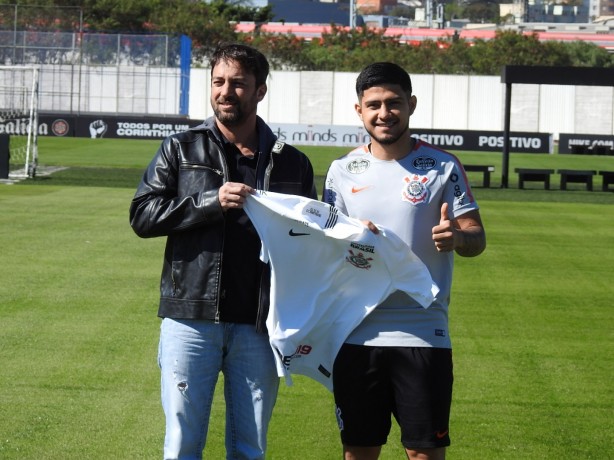Duílio Monteiro Alves e Sérgio Diaz no CT Joaquim