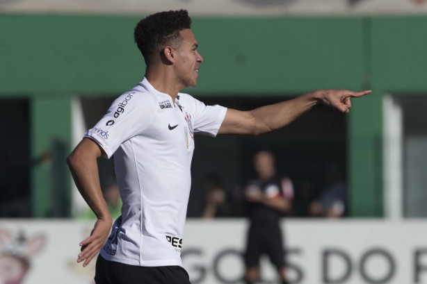 Marquinhos Gabriel anotou o único gol do Corinthians no jogo contra a Chapecoense