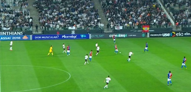 Marcação alta no início da partida