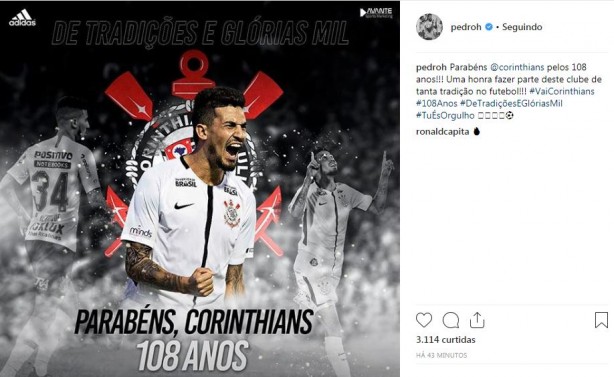 O parabéns de Pedro Henrique