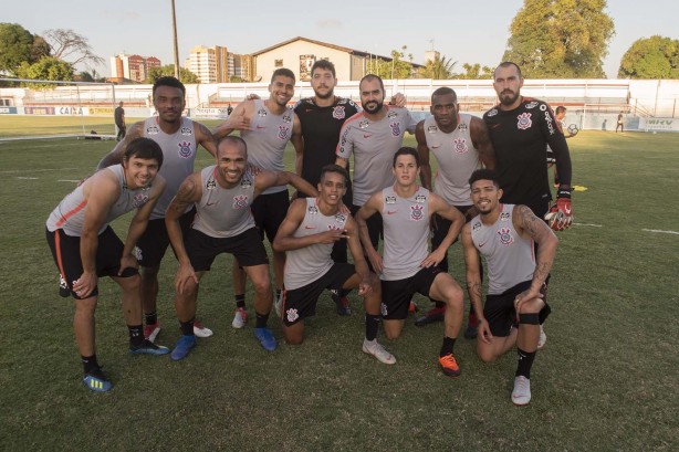 Corinthians treinou no CT do Fortaleza para o jogo contra o Ceará, na próxima quarta-feira