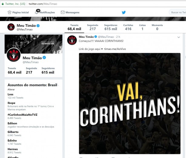 Osmar Loss  duramente criticado nas redes aps nova derrota corinthiana