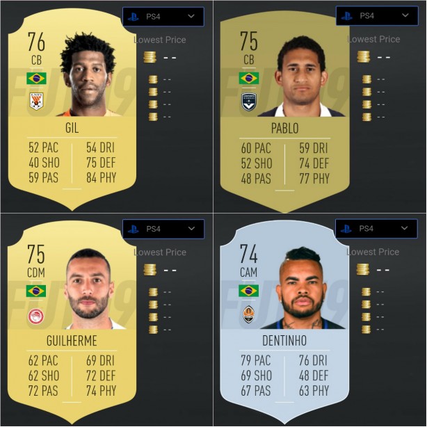 Maycon Paulinho Jo Veja Rating Final De Jogadores Ex Corinthians No Fifa 19