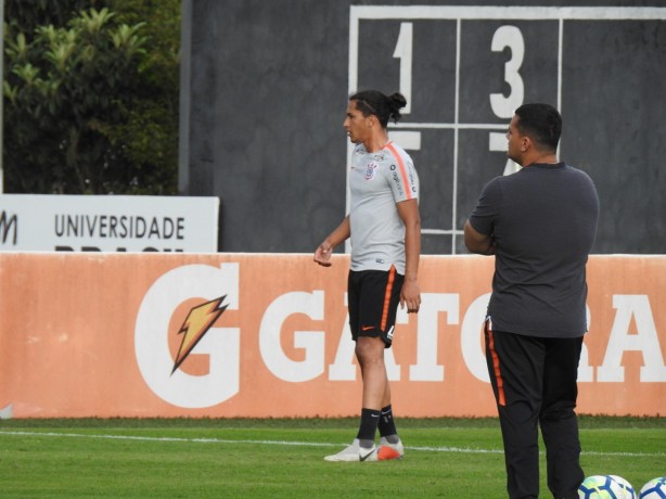 Corinthians treinou nesta terça-feira no CT Joaquim Grava