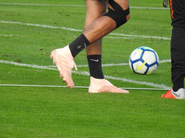 Treino de reapresentação do Corinthians no CT Joaquim Grava