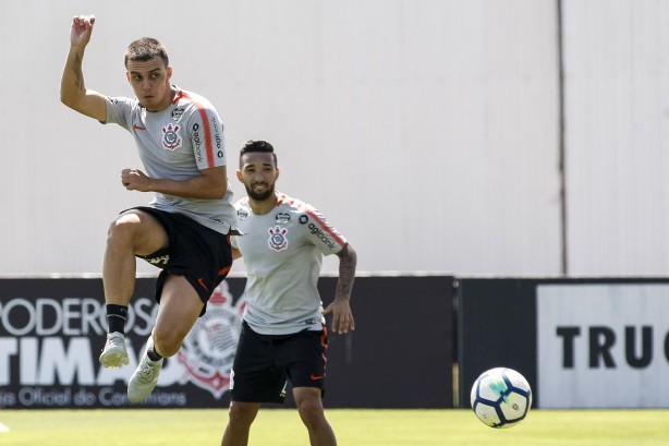 Rodrigo Figueiredo no treino de hoje na manhã no CT
