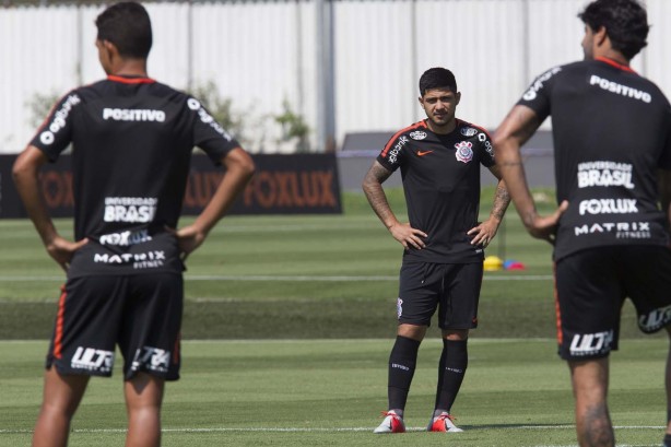 Sergio Díaz treina no CT Joaquim Grava