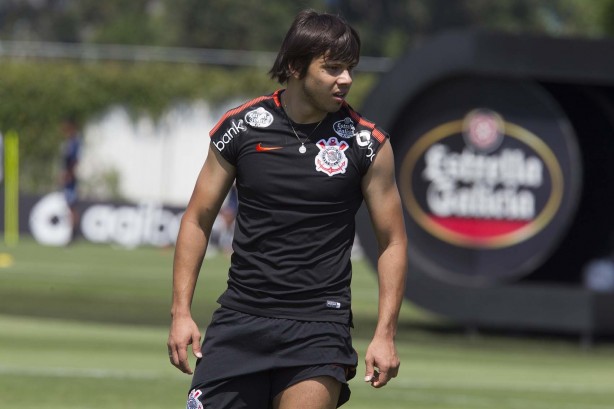 Romero durante o treino desta quarta-feira
