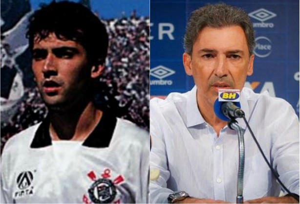 Djian foi zagueiro do Corinthians e  hoje diretor do Cruzeiro
