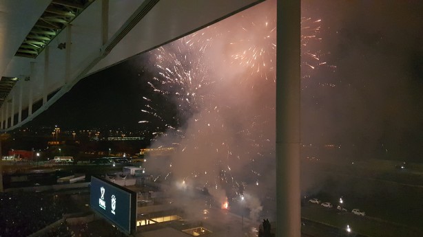 Fogos Arena Corinthians 