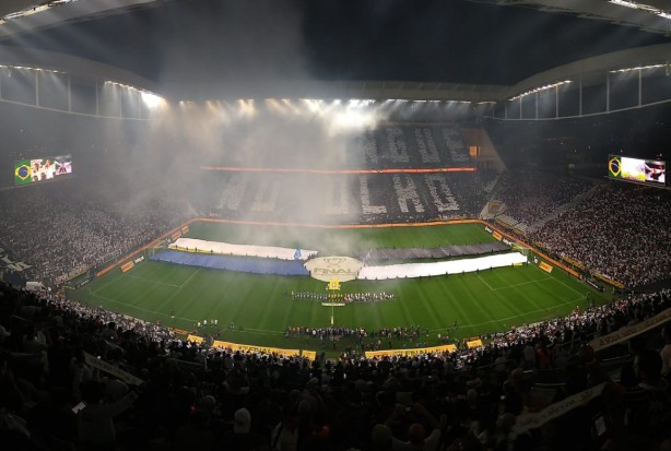 Mosaico de cima Arena Corinthians