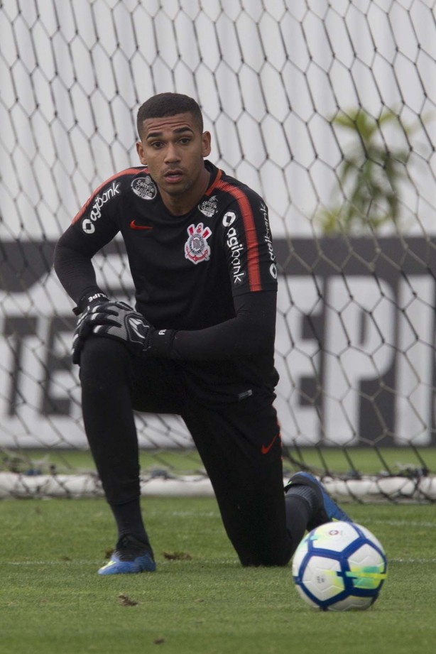Jogadores em atividade no treino desta quarta-feira antes de enfrentar o Botafogo