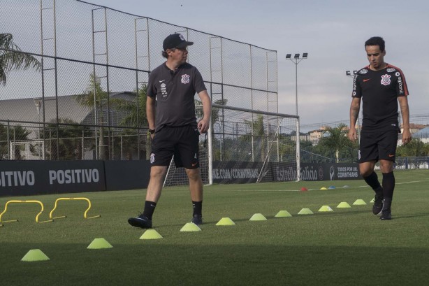 Corinthians se prepara para enfrentar o Botafogo-RJ