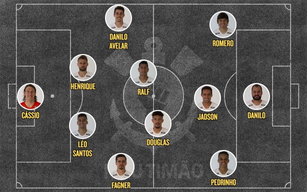 Escalao - Corinthians x Cruzeiro