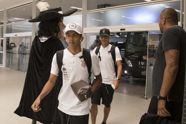 Fessin chega à Arena Corinthians para duelo contra o Vasco, pelo Brasileirão