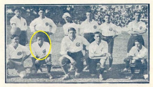 Bingo foi primeiro jogador negro a vestir a camisa do Corinthians, em 1919