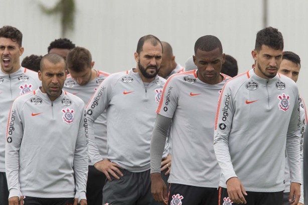 Timão treina para encarar o Atlético-PR, pelo Campeonato Brasileiro