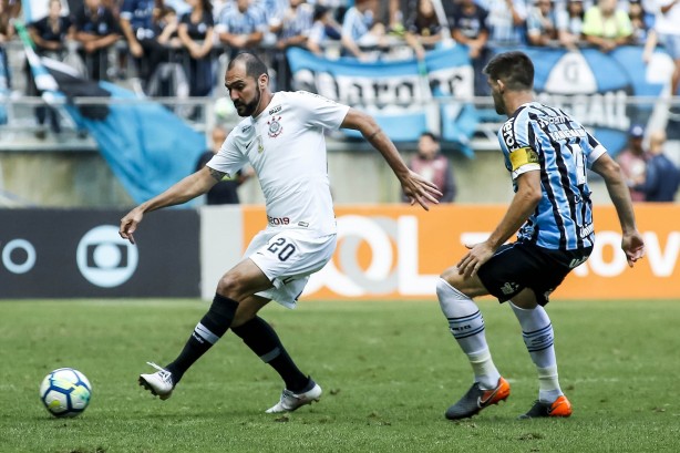 Danilo fez sua última partida como jogador do Corinthians diante o Grêmio, pelo Brasileirão