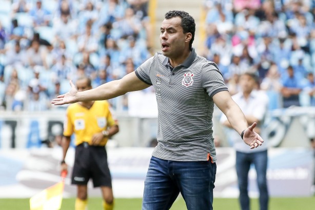 Jair Ventura saiu derrotado em sua última partida como treinador do Corinthians