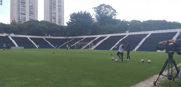 Barroca deu poucas pistas sobre provvel escalao do Timozinho