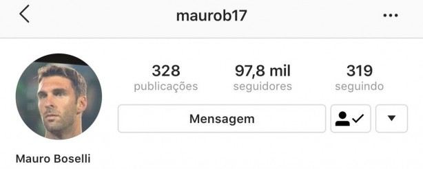 Boselli começou a ganhar muitos seguidores antes mesmo de confirmar viagem ao Brasil
