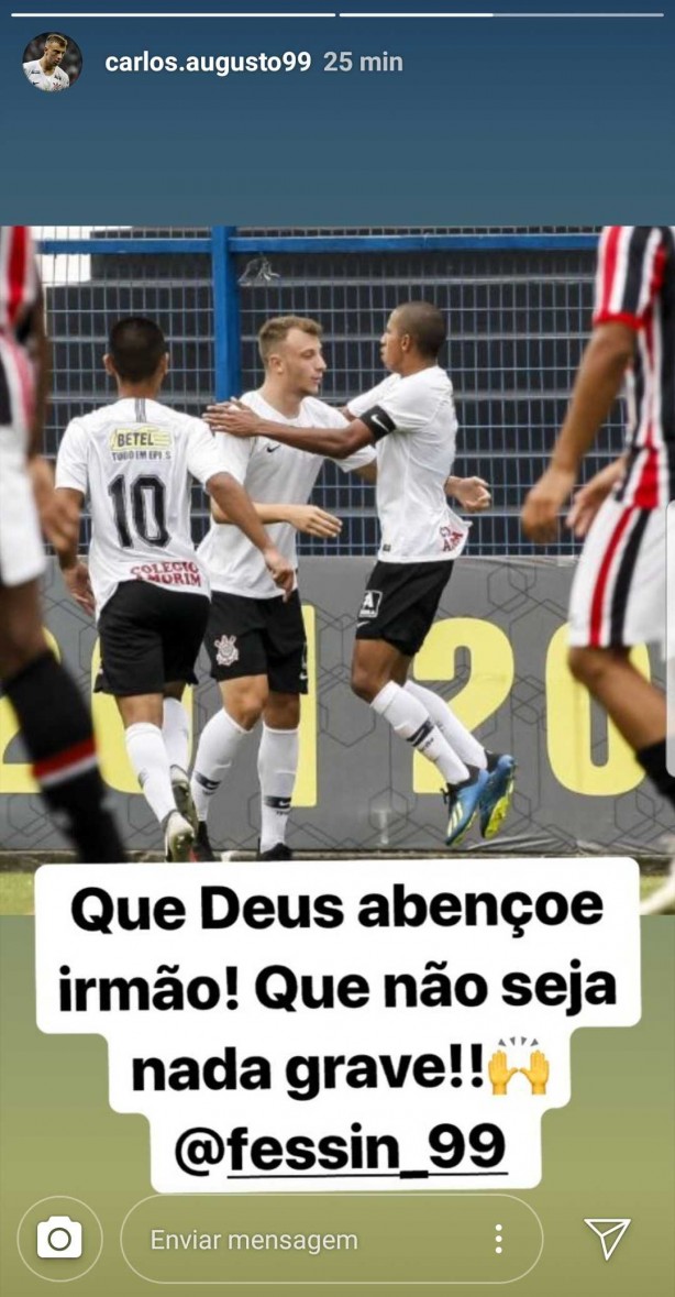 Carlos Augusto foi parceiro de Fessin no Sub-20