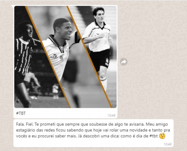 Loko da Fiel brincou com o acordo entre Corinthians e BMG