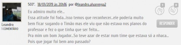 Comentário 5 Roger