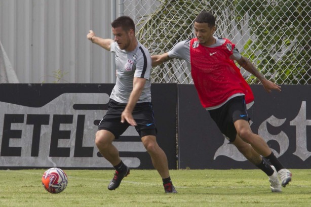 Ramiro e Thiaguinho treinam nesta quarta-feira no CT já de olho na estreia do Paulistão
