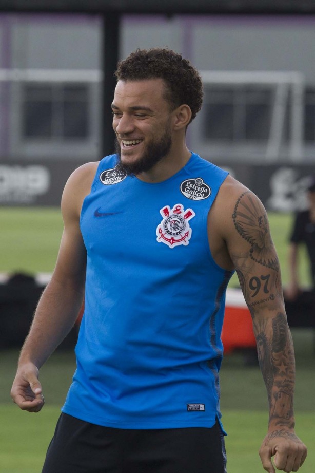 André Luís no penúltimo treino antes do primeiro jogo pelo Paulistão 2019