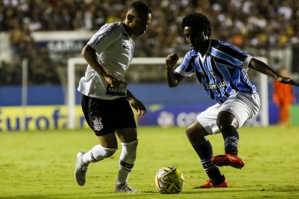 Janderson no jogo contra o Grêmio, pela Copinha 2019