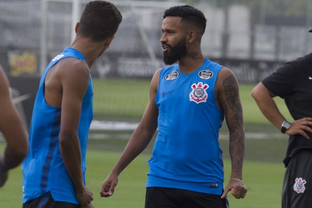 Marquinhos no penúltimo treino antes do primeiro jogo pelo Paulistão 2019