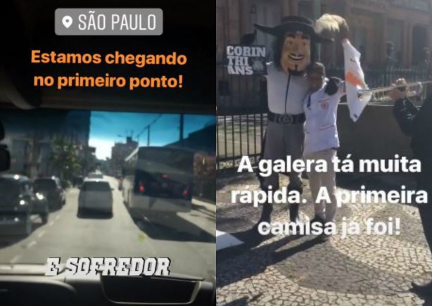 Primeira camisa foi entregue a torcedor em frente à Pinacoteca