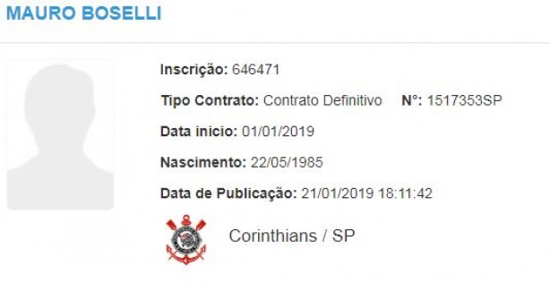 Boselli foi registrado no BID