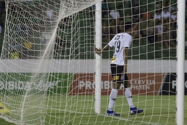 Gustagol no jogo contra o Guarani, pelo Paulistão, em Campinas